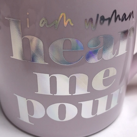 I AM WOMAN HEAR ME POUR Jumbo Mug - Picture 4 of 12